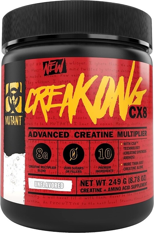 Mutant Creakong CX8 Creatine + Amino Acid Supplement 249 g 30 Serving Unflavored