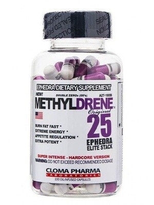 Cloma Pharma Methyldrene Elite - 100 Caps