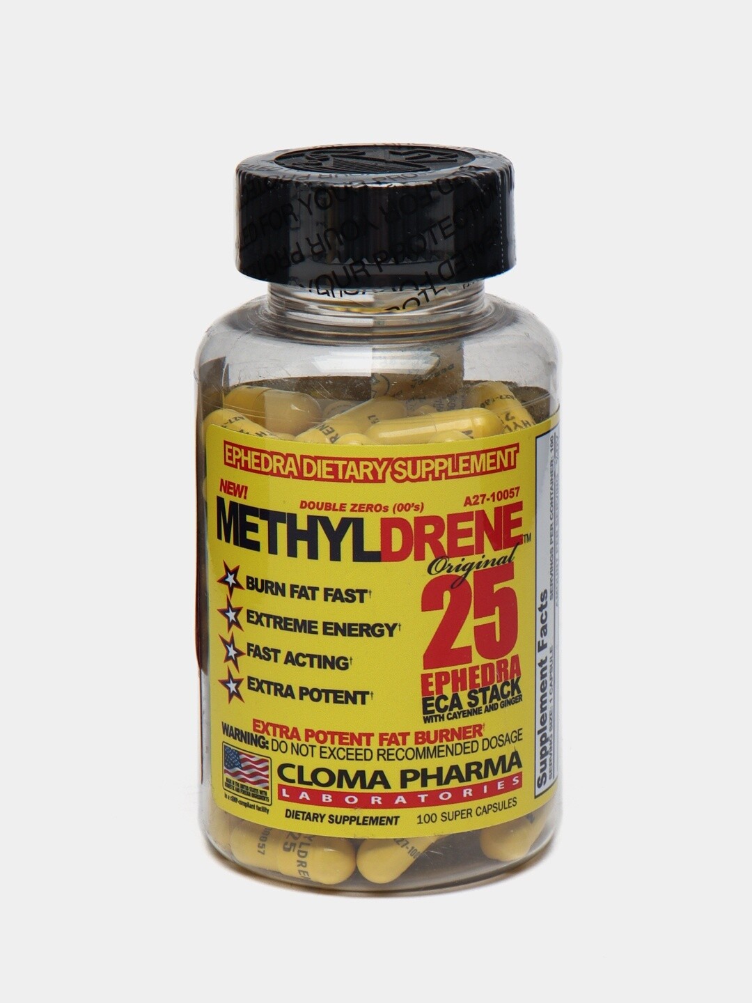Cloma Pharma Methyldrene Original - 100 Caps