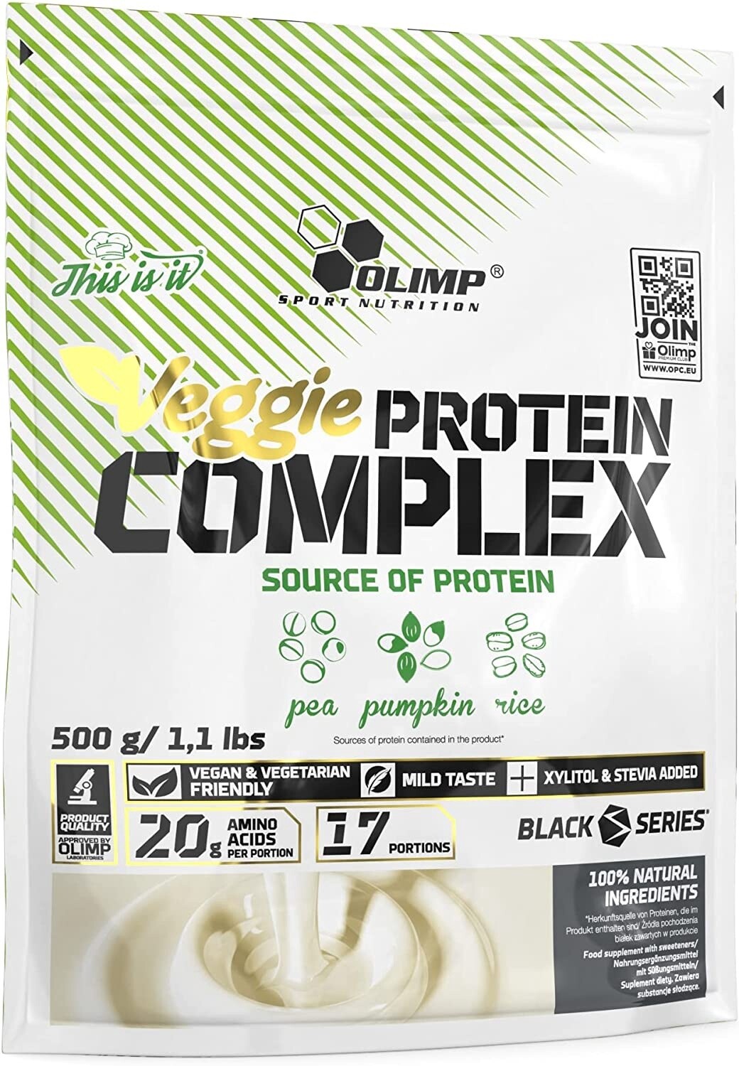 Olimp Veggie Protein Complex 500g, Flavor: Chocolate