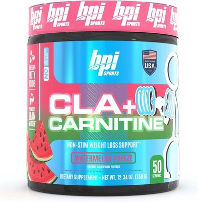 BPI Sports  Cla + Carnitine Watermelon Freeze 50serving