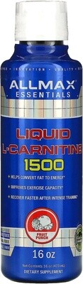 ALLMAX Essentials Liquid L-Carnitine 1500mg.