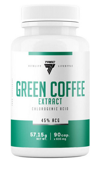 TREC GREEN COFFEE EXTRACT - 90 Caps