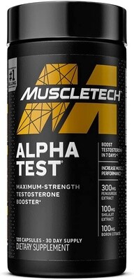 Muscletech Alpha Test - 120Capsules