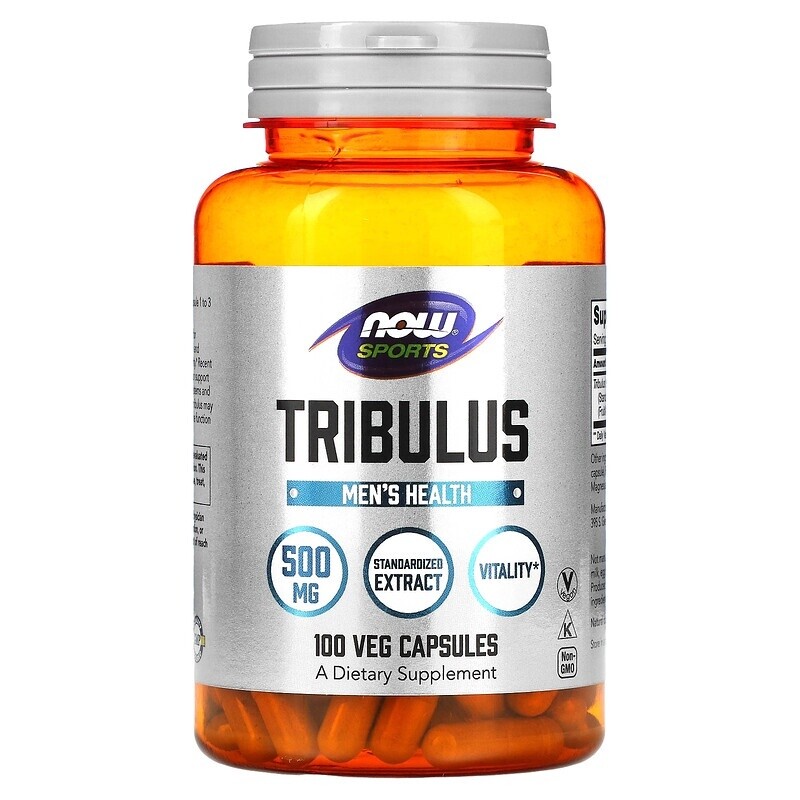 NOW Sports  Tribulus Men&#39;s Health 500mg - 100veg capsules