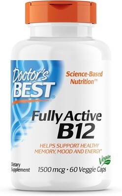 Doctor&#39;s Best Fully Active B12 - 60 Veggie Caps