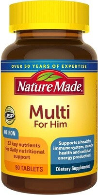 Nature Made Multi for Him 90 tablets