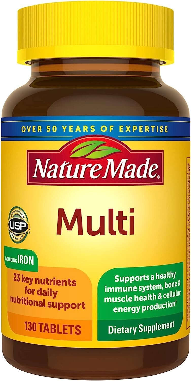 Nature Made Multi 130 tablets