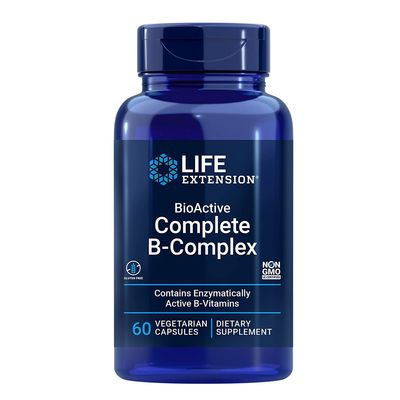 LIFE Extension Bio Active Complete B-Complex   60 Vegetarian Capsules