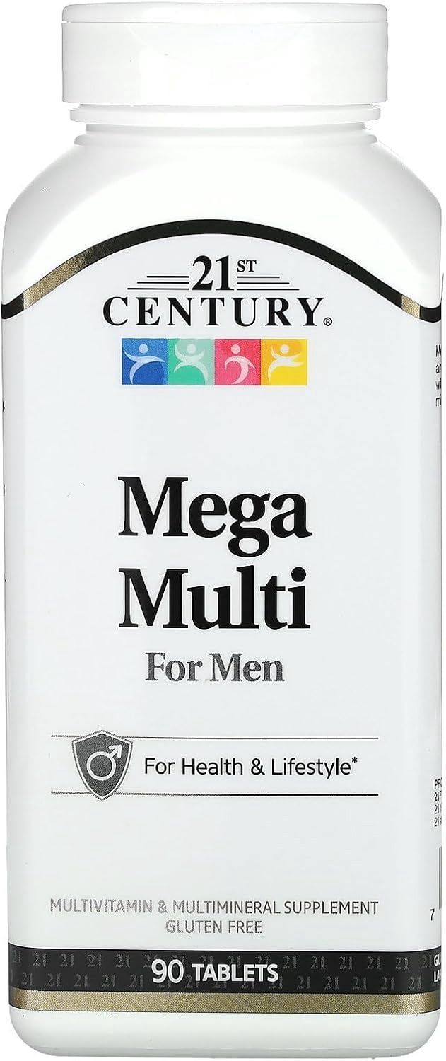 21st CENTURY Mega Multi For Men 90 Tablets