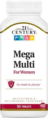 21st CENTORY  Mega Multi for Women 90 Tablets