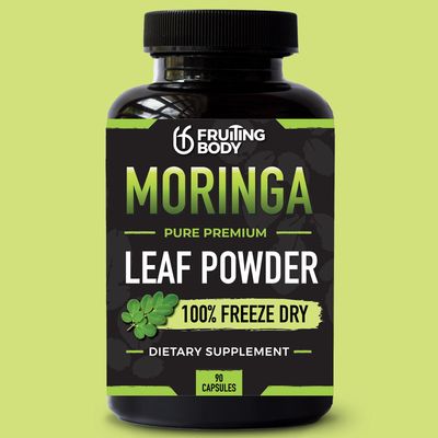 Fruiting Body Moringa Leaf Powder 90 capsules