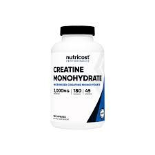 Nutricost Creatine Monohydrate  180 capsules