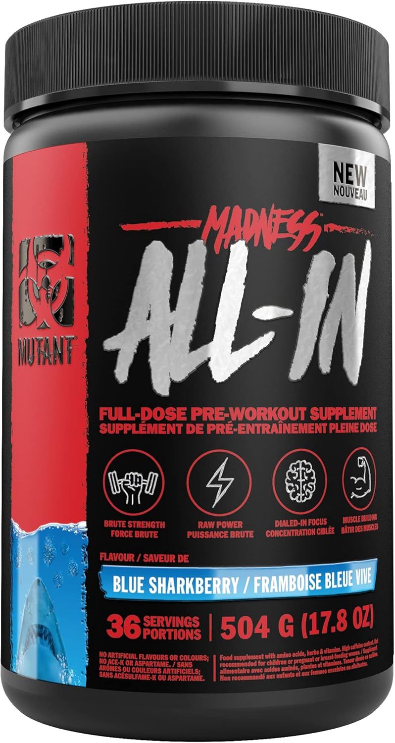 Mutant  Madness ALL-IN  Pre-Workout  504 g.