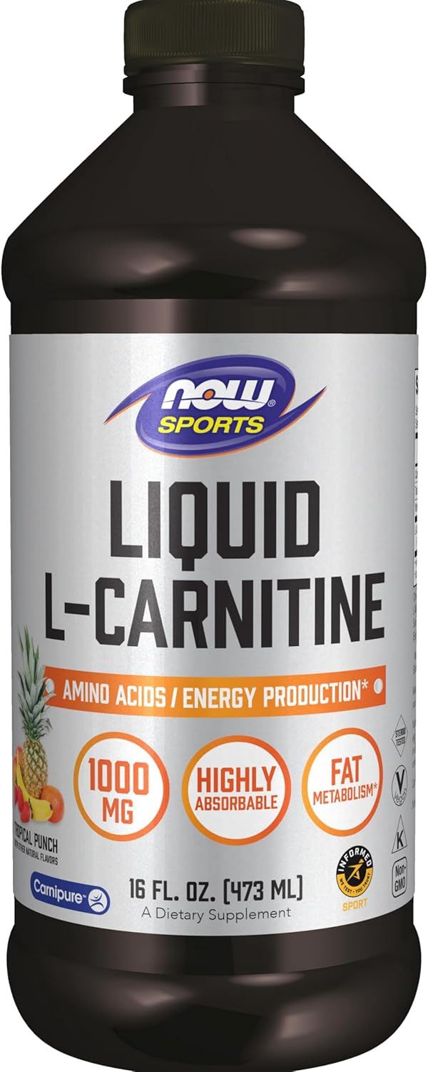 Now Sports  Liquid L-Carnitine   1000 mg.    473ml.( 32 servings )