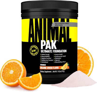 Universal Nutrition  Pak Powder - 30 Servings ( 60 scoops)
