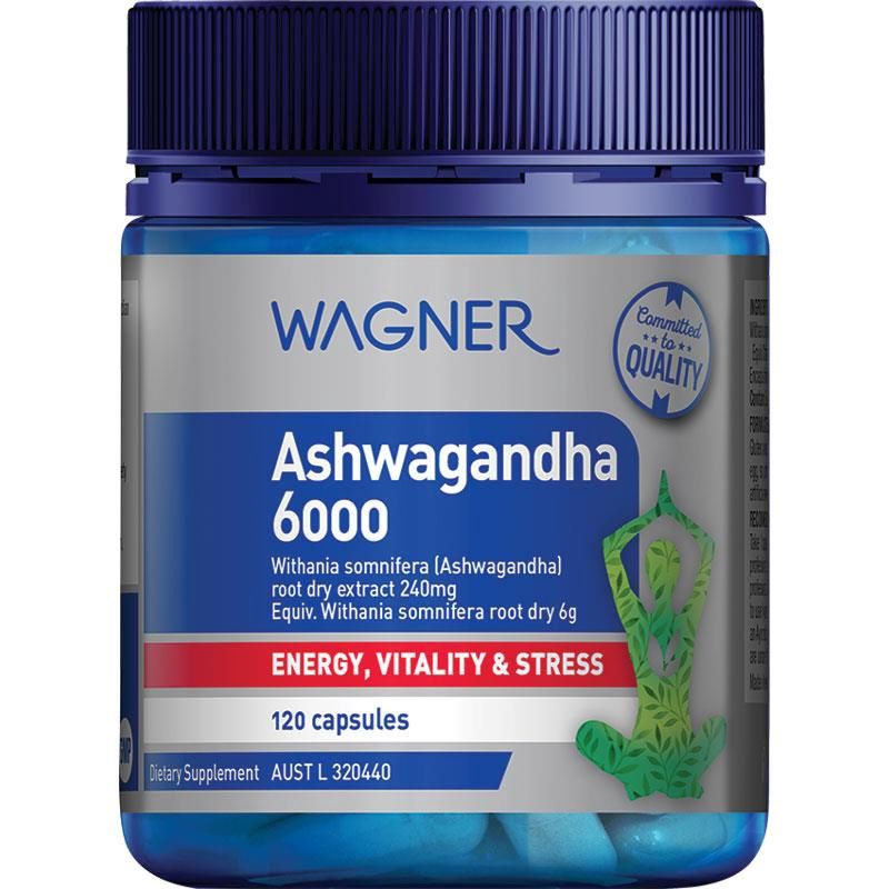 WAGNER   Ashwagandha  6000     120 Capsules