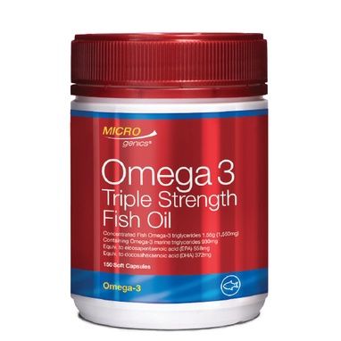 Micro Genics  Omega  3 Tripple Strength Fish Oil  150 Solftels