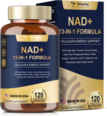Totaria NAD+   13-In-1 Formula       120 Capsules