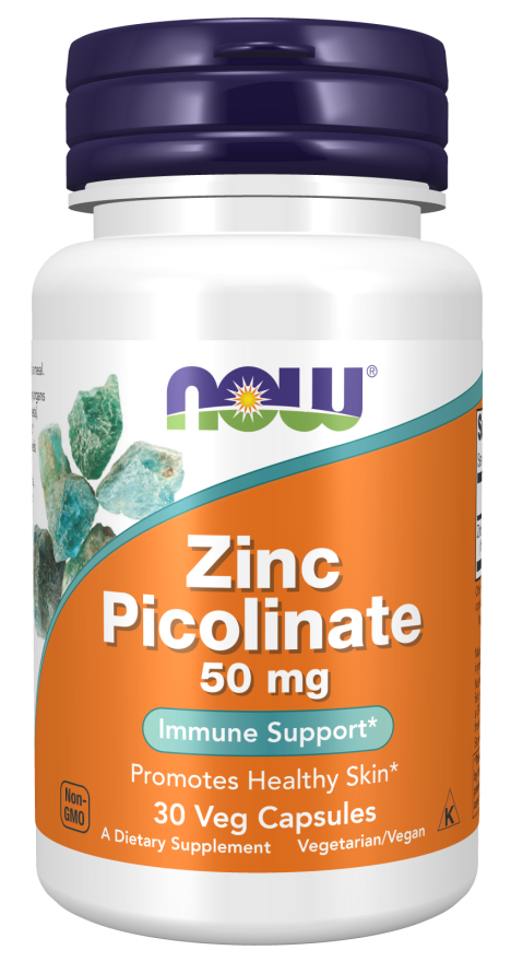 Zinc Picolinate 50 mg.  30 Veg Capsules