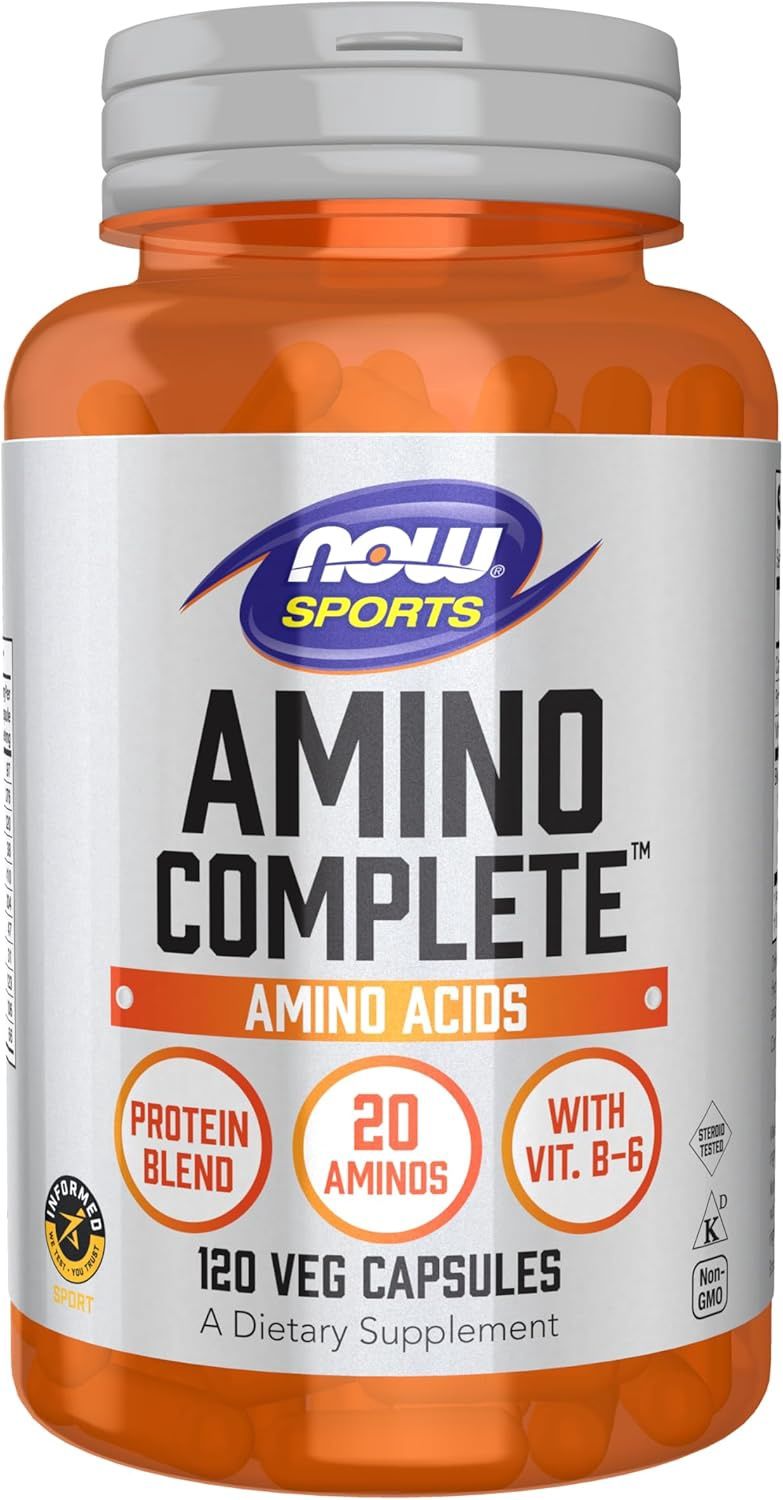 NOW Sports   Amino Complete 120 Veg Capsules