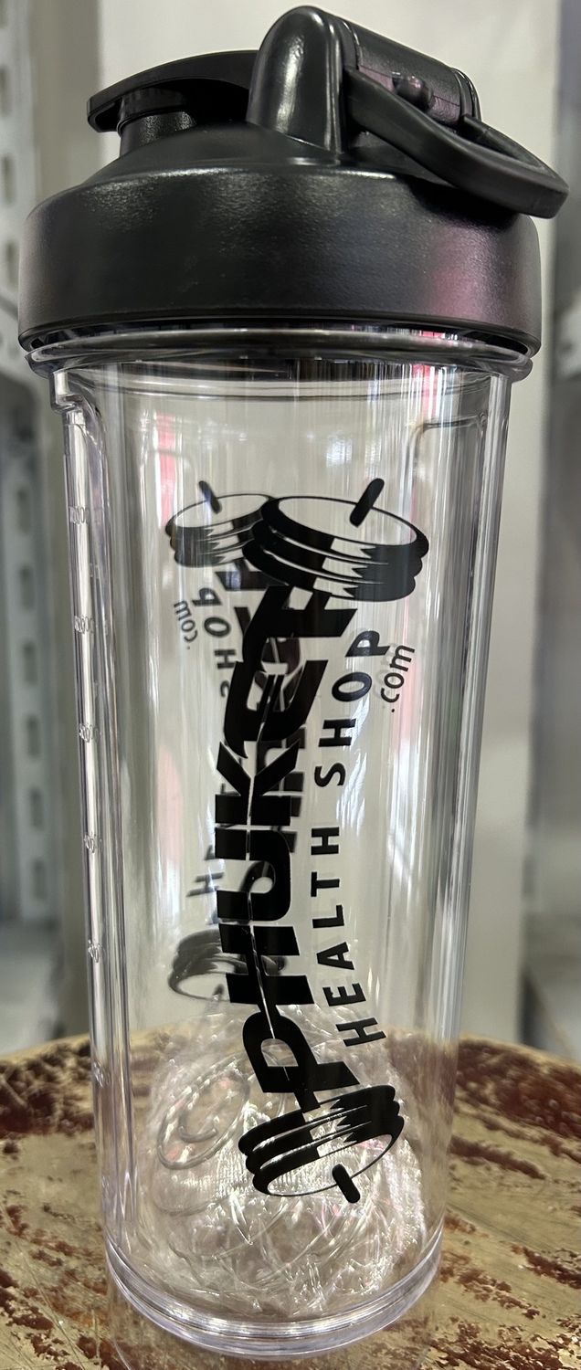 Phuket  Health Shop  Logo Shaker 700 ml.   (Light/ Black Top Handle)