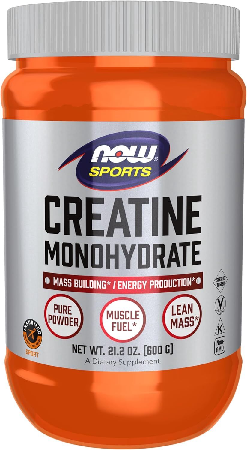 Now Sports Creatine Monohydrate 600 g.