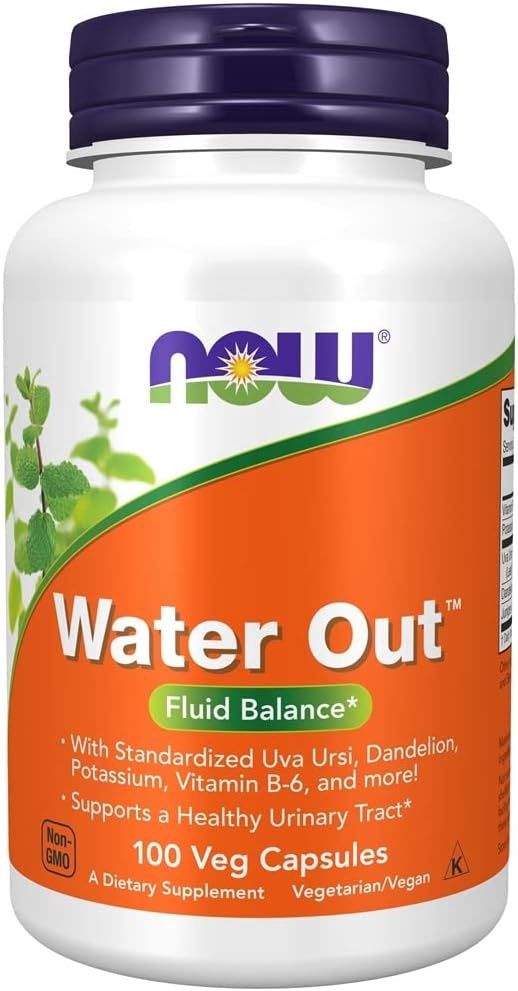 NOW Foods Water Out - 100 Veg Capsules