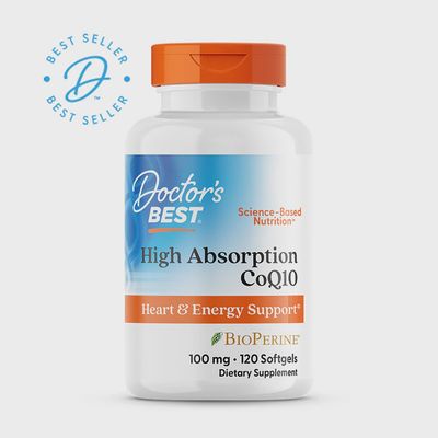 Doctor&#39;s Best High Absorption  CoQ10  with  BioPerine   100 mg, 120 Softgels