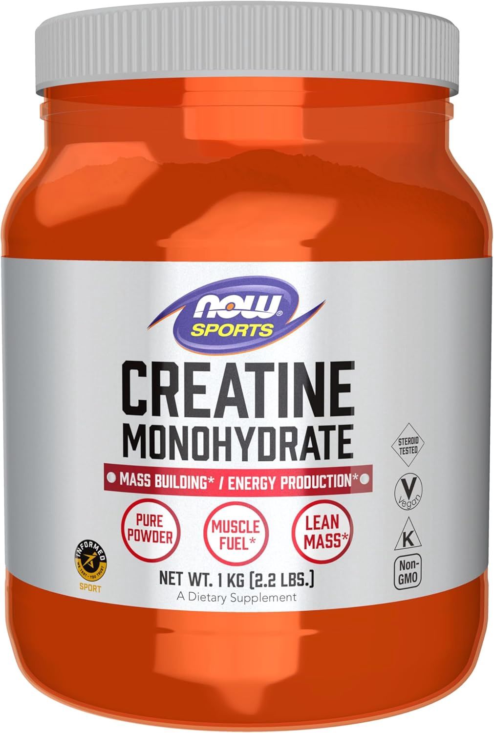 Now Sports  Creatine  Powder 2.2 lbs ( Unflavored)