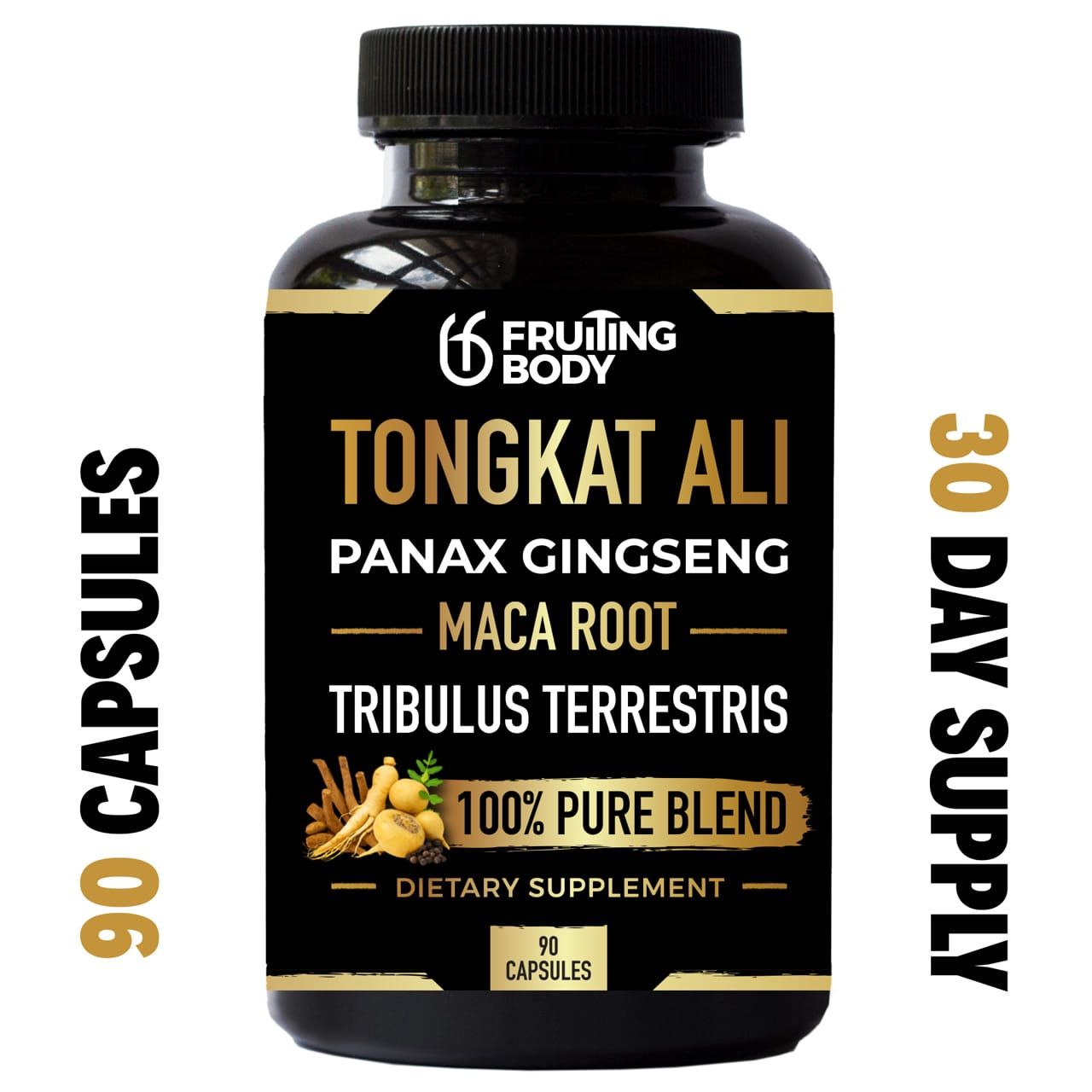 Fruiting Body  Tongkat  Ali Blend    90 Capsules