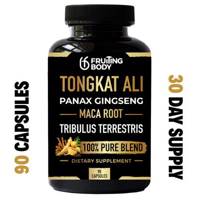Fruiting Body  Tongkat  Ali Blend    90 Capsules