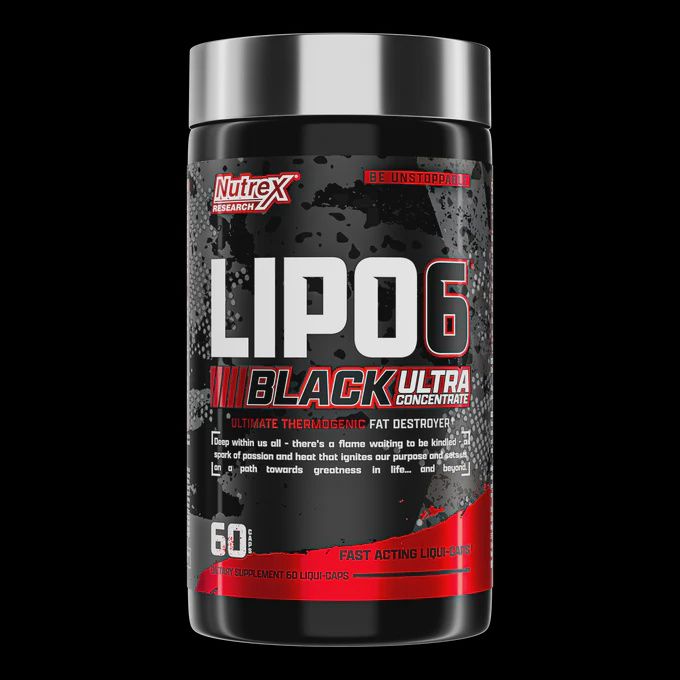 Nutrex Lipo 6 Black - 60 Black-Caps