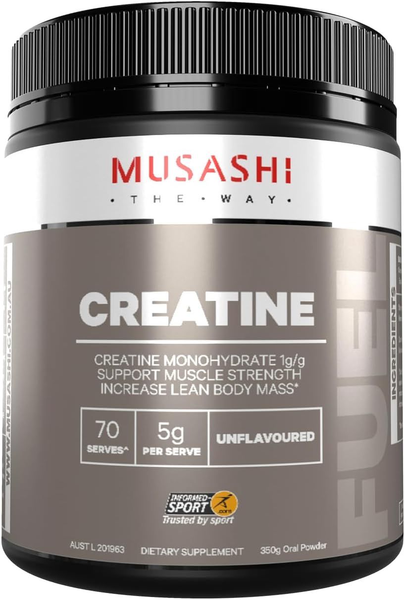 Musashi Creatine Unflavored Powder    - 350g.