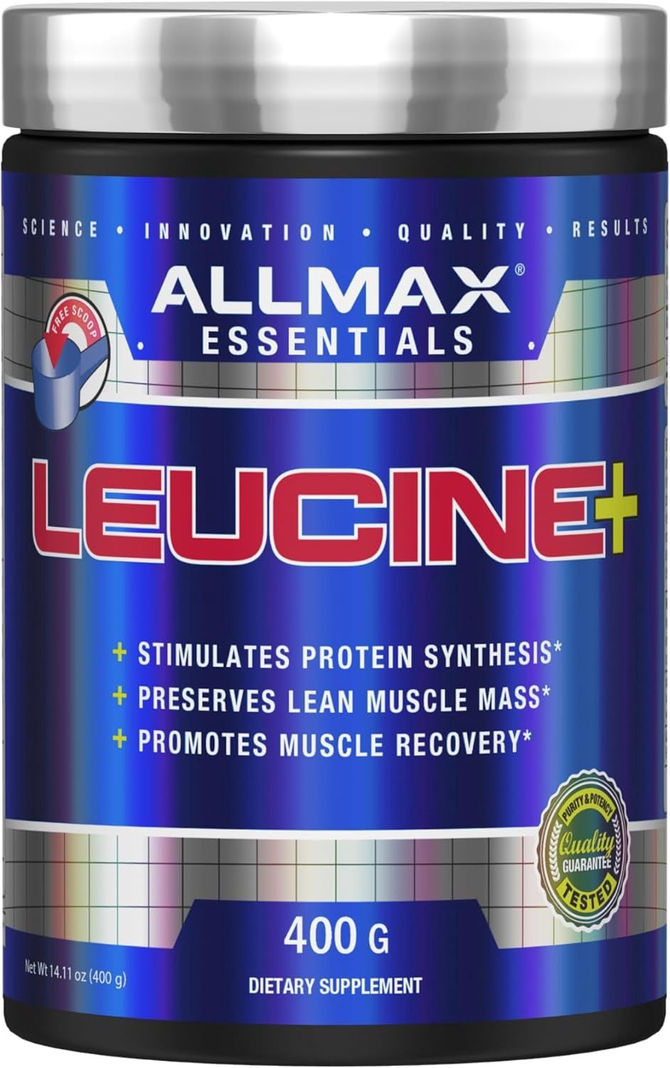 ALLMAX Nutrition Leucine 5,000 mg    (400 g)