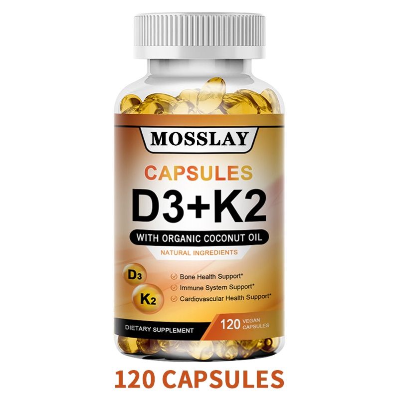 MOSSLAY   D3+K2  120 capsules