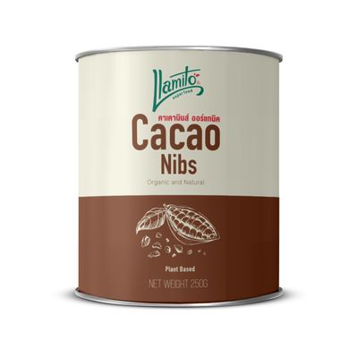 Llamito  Organic Cacao Nibs  250g.