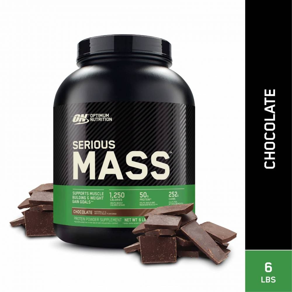 Optimum Nutrition Serious Mass 6lb, Flavor: Chocolate