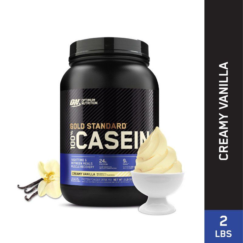 Optimum Nutrition Gold Standard  100% Casein, Size/Flavor: 2lb Creamy Vanilla