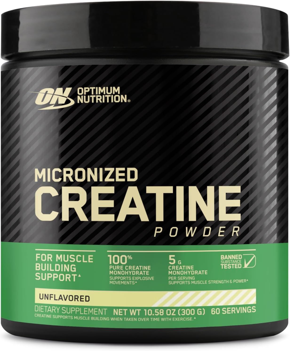 Optimum Nutrition Micronized Creatine Powder  (Unflavored), Size: 300g