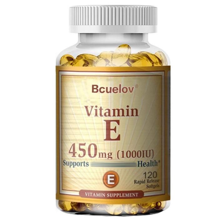 Bcuelov   Vitamin  E    450MG (1000IU)      120 Rapid Release Softgels