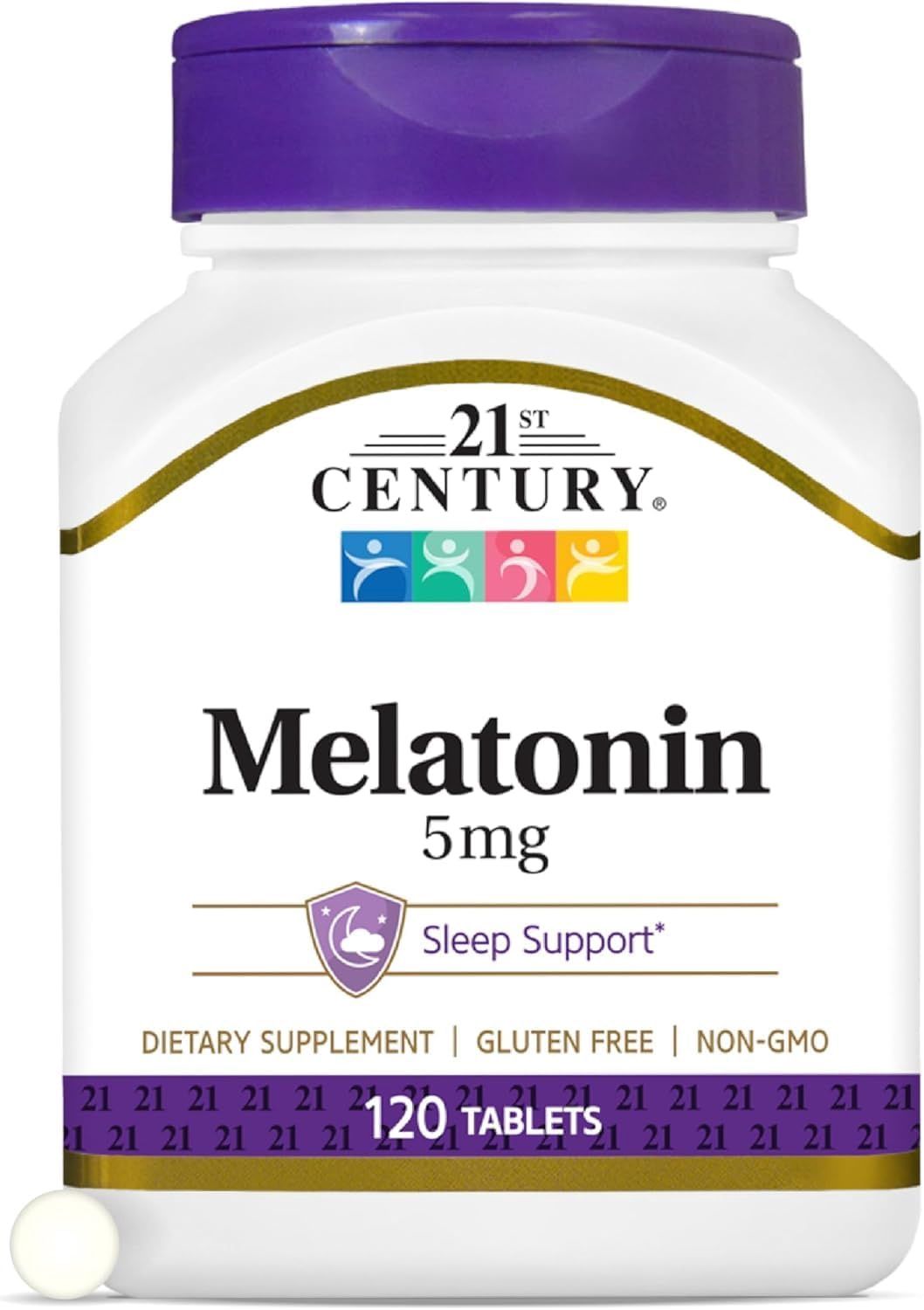 21st Century Melatonin 5mg Tablets - 120 Tablets