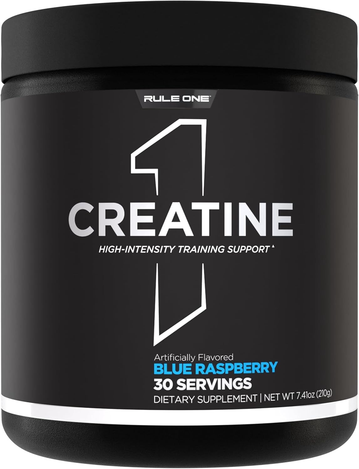 Rule1 Creatine    210g (30 serving), Flavor: Blue  Raspberry