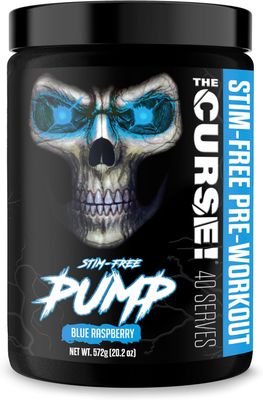 The Curse   Pump – Stim-Free Pre-Workout   40 servings