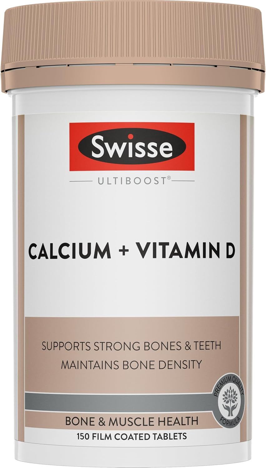 Swisse Ultiboost Calcium + Vitamin D3   150  Tablets