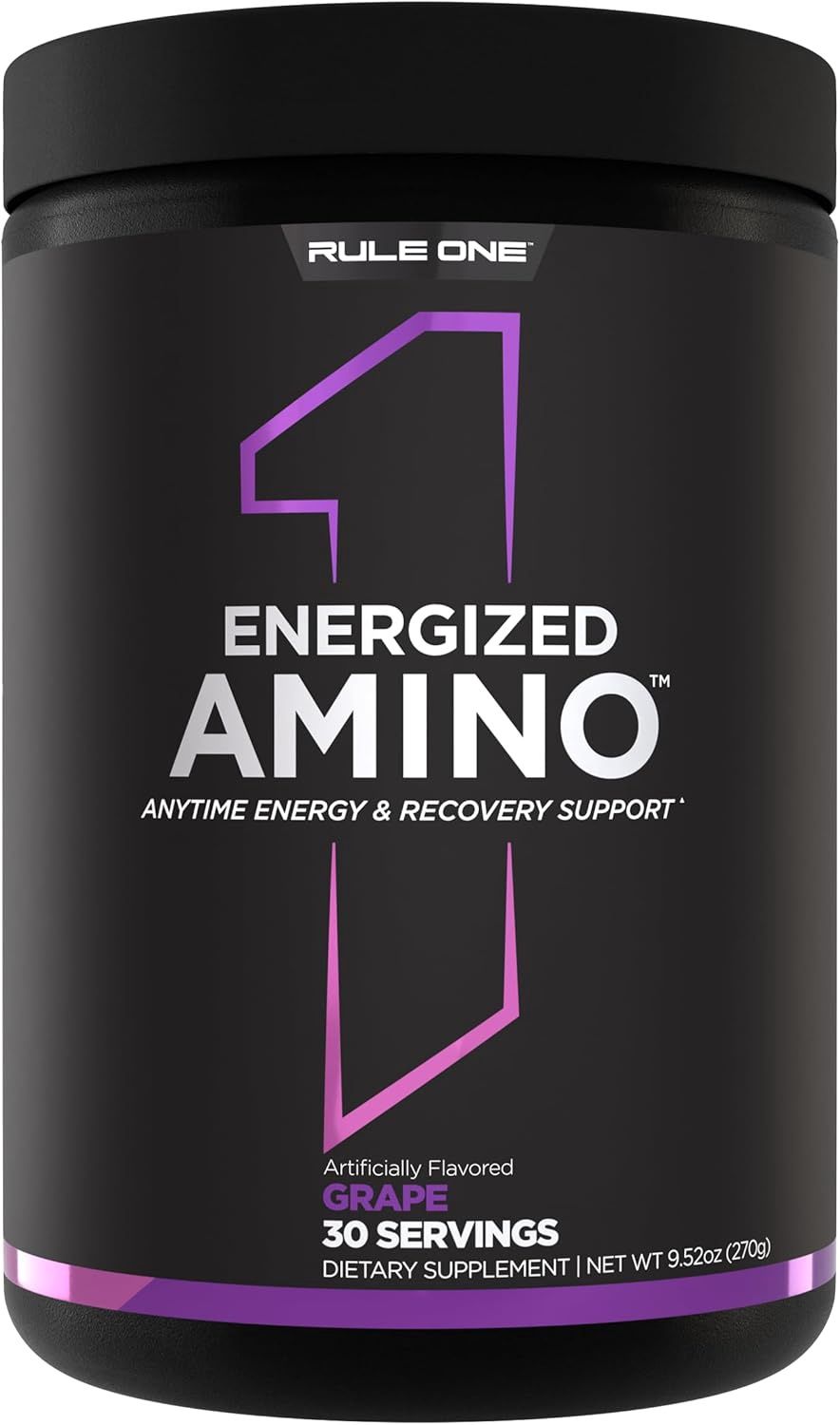 Rule1 Energized Amino (30 serving), Flavor: Grape