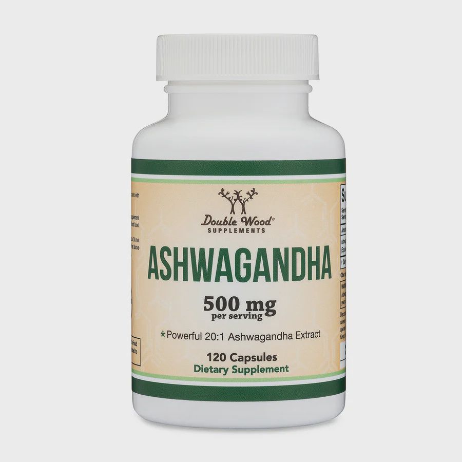 Double Wood  Ashwagandha  500mg. -  120 capsules