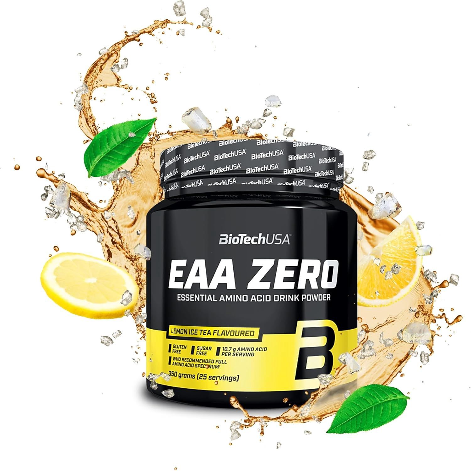 BioTech USA EAA Zero  , 9 Essential Amino Acids 350 g., Flavor: Lemon