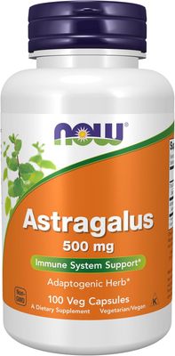 NOW Foods    Astragalus (Astragalus membranaceus) 500 mg.  - 100 Capsules