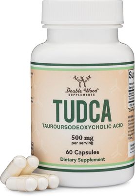 Double Wood TUDCA   500mg. Liver Support    60 Capsules